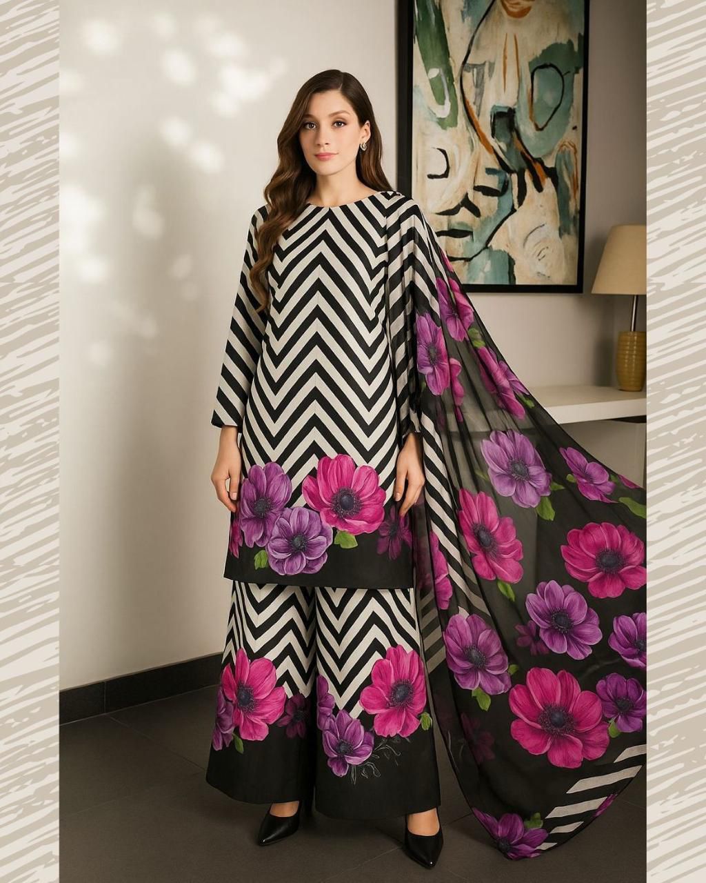 Shamooz Silk 3Piece