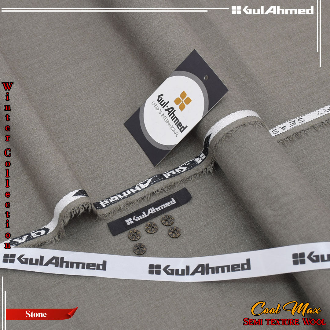 Gull Ahmed Cool Max Semi Wool  - Stone