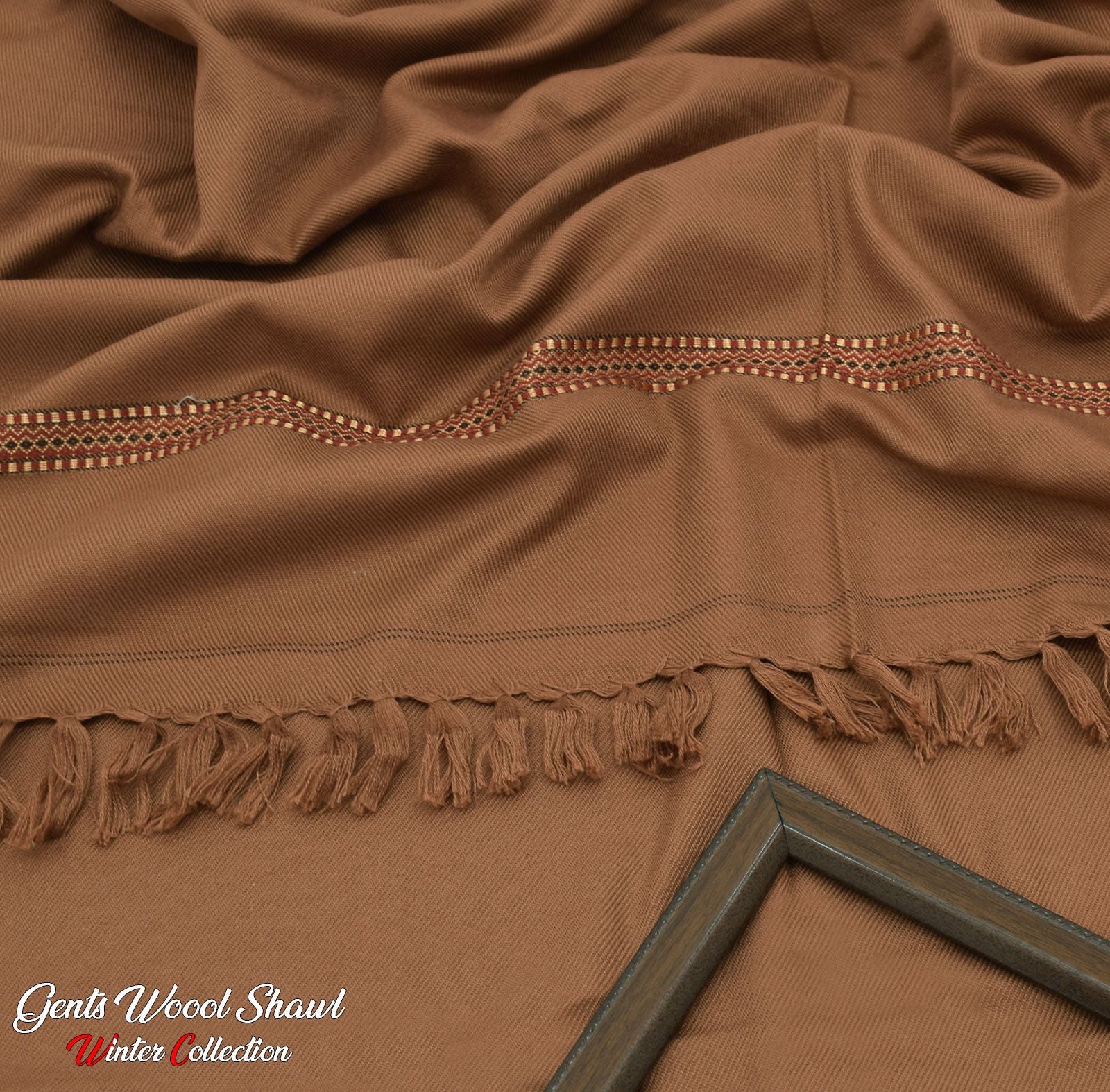Men's Acrylic Wool Shawl D-011