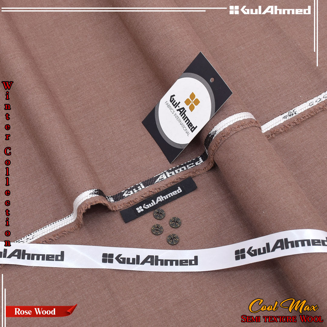 Gull Ahmed Cool Max Semi Wool  - Rose Wood