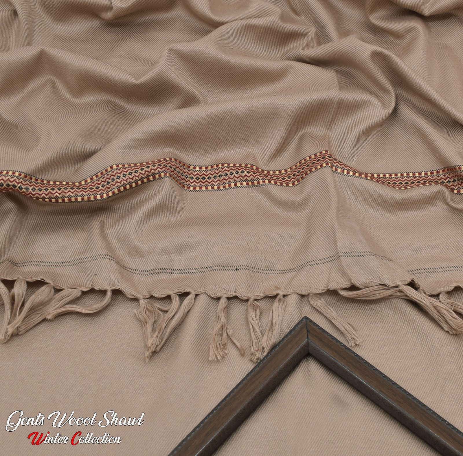 Men's Acrylic Wool Shawl D-009