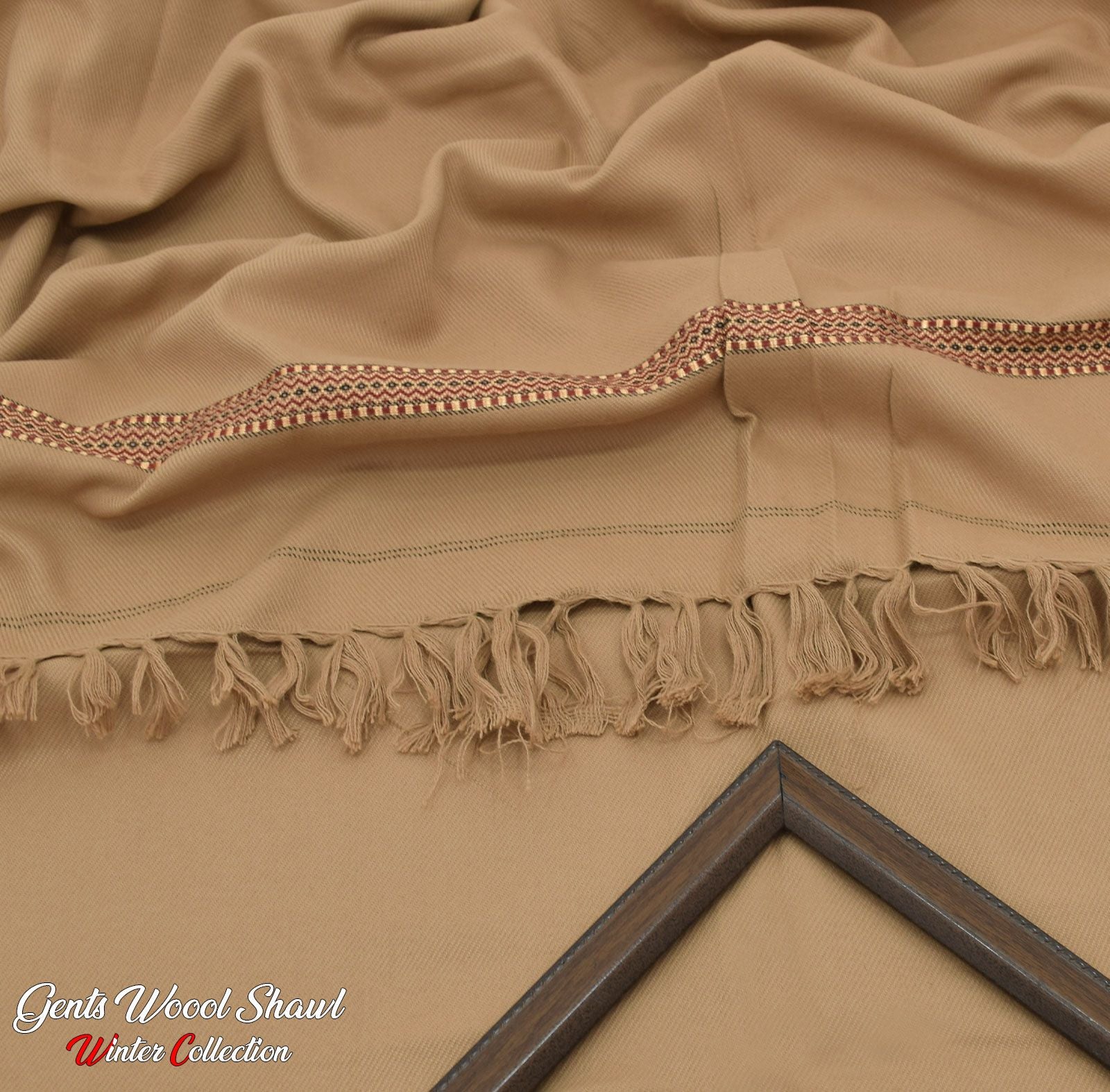 Men's Acrylic Wool Shawl D-008