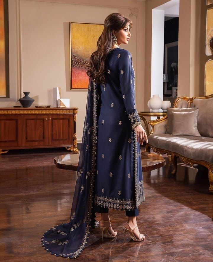 Asim Jofa Bridal Unstitched Embroidered D-001