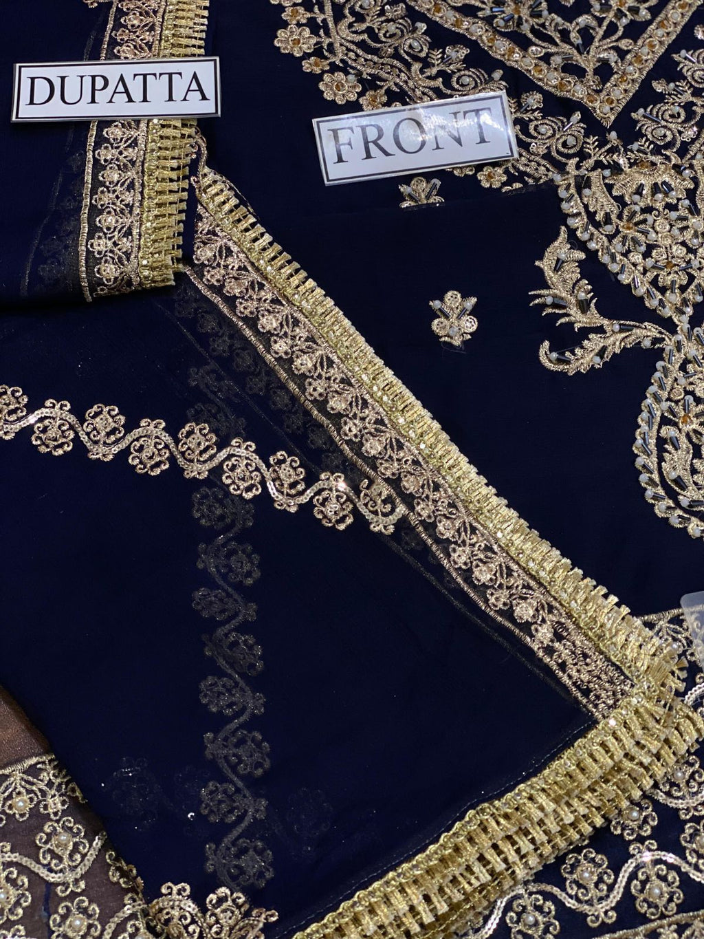 Asim Jofa Bridal Unstitched Embroidered D-001
