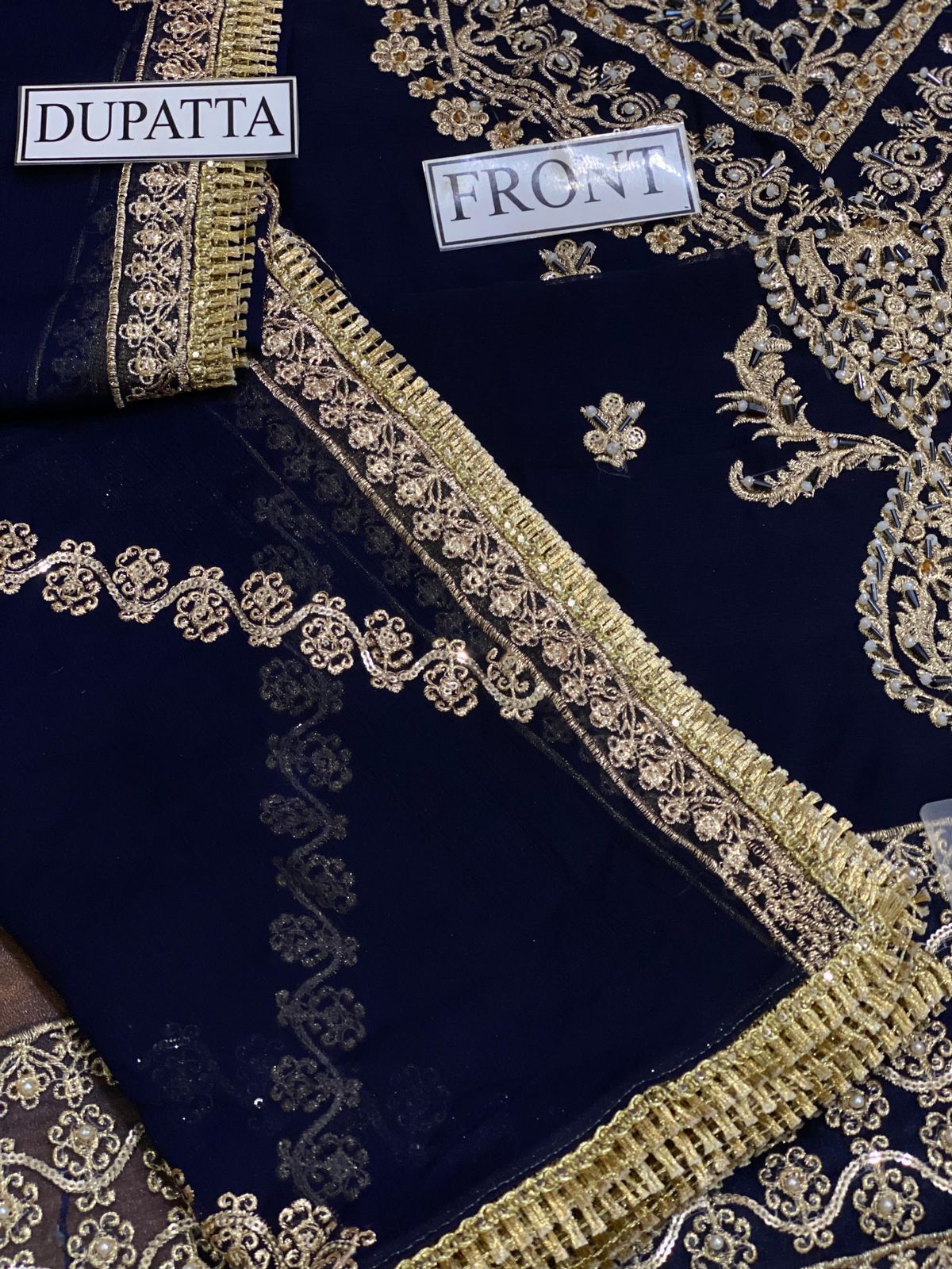 Asim Jofa Bridal Unstitched Embroidered D-001