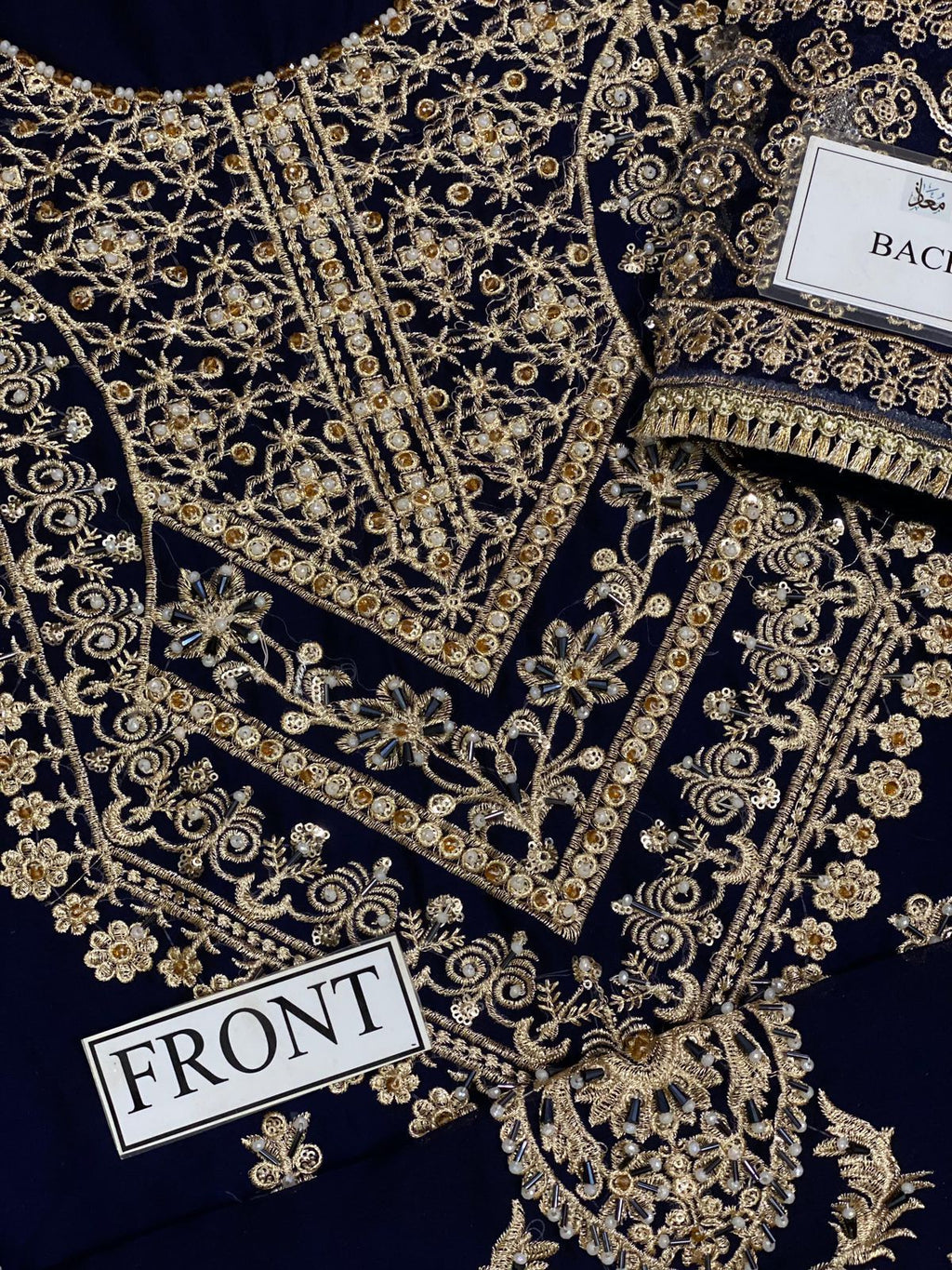 Asim Jofa Bridal Unstitched Embroidered D-001