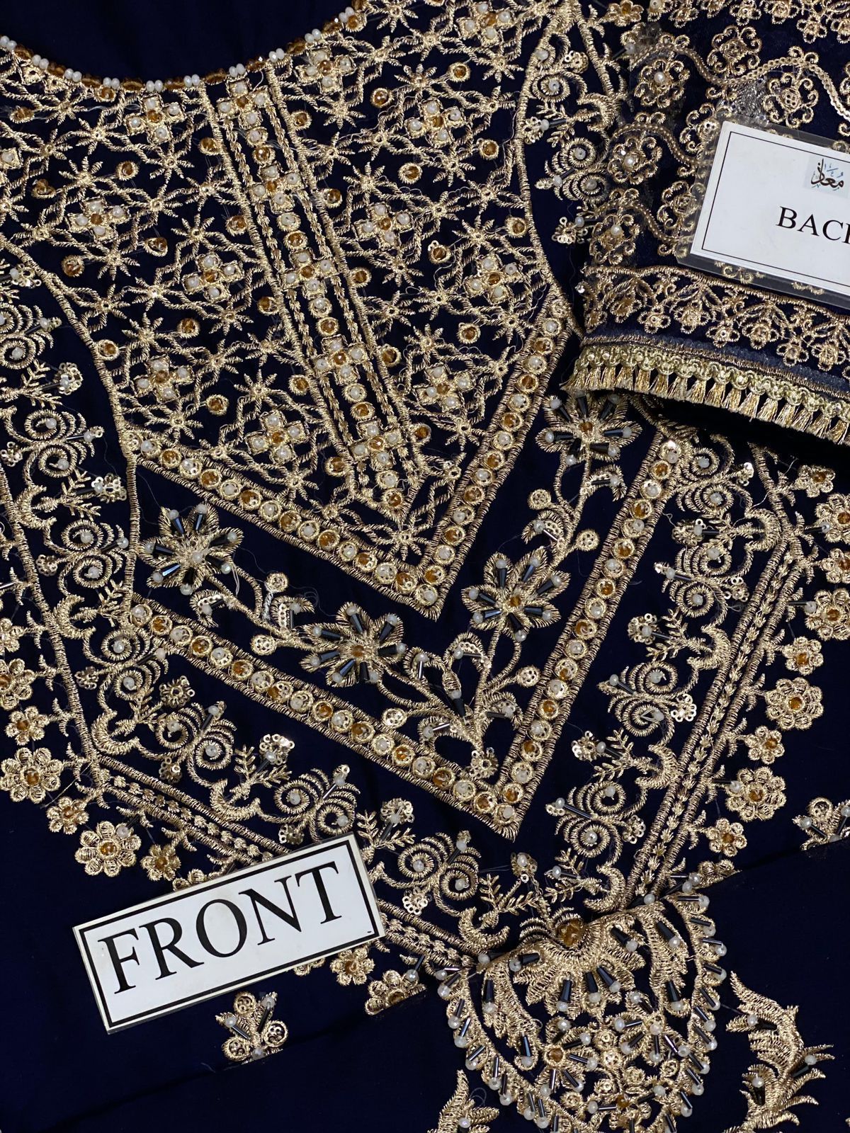 Asim Jofa Bridal Unstitched Embroidered D-001