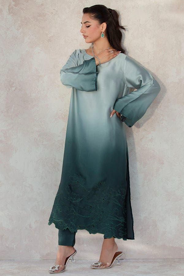 LULUSAR Shamooz Silk Printed 3Piece D-024