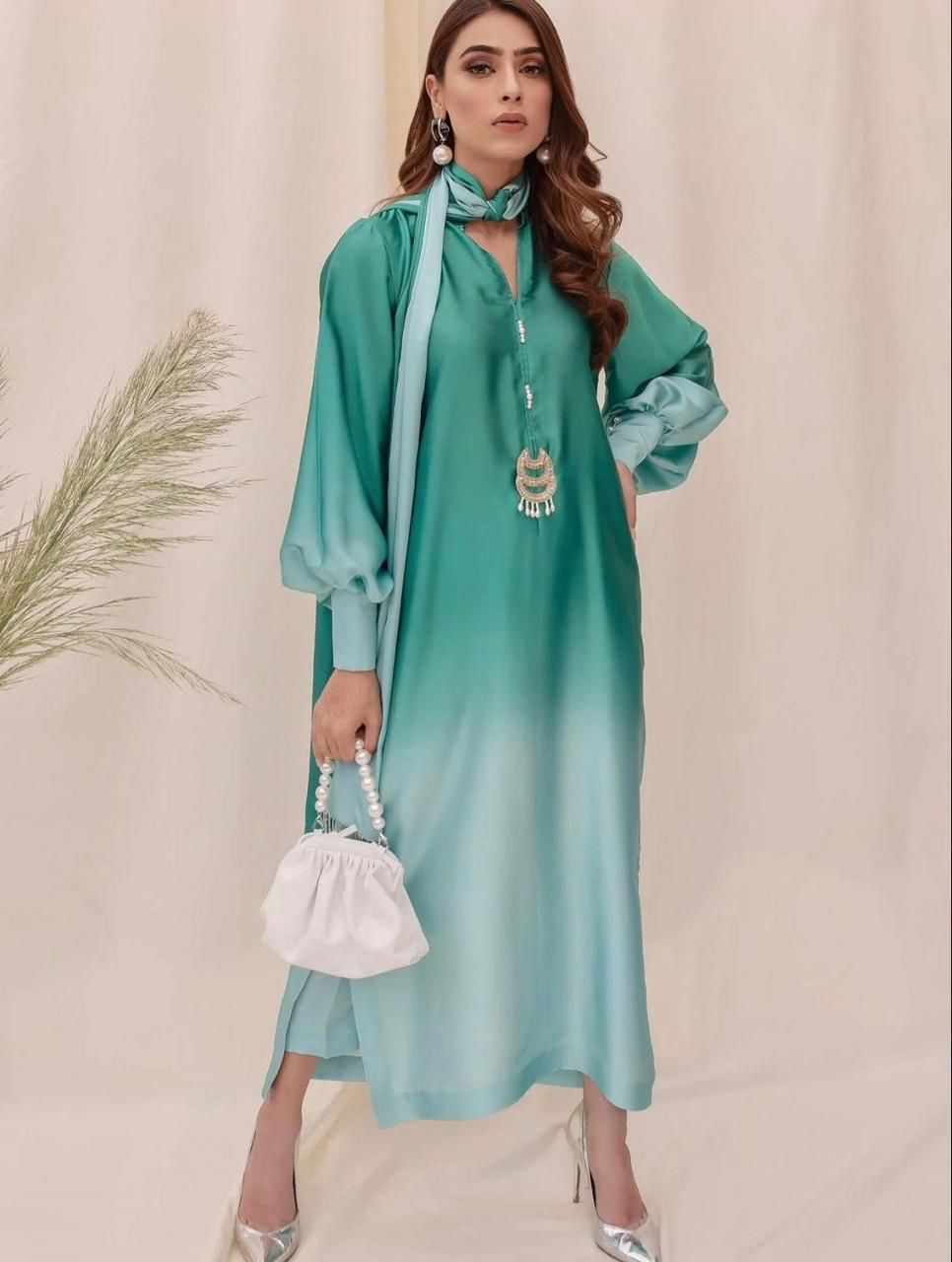 LULUSAR Shamooz Silk Printed 3Piece D-025