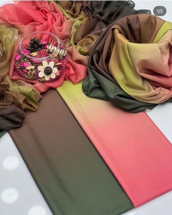 LULUSAR Shamooz Silk Printed 3Piece D-028