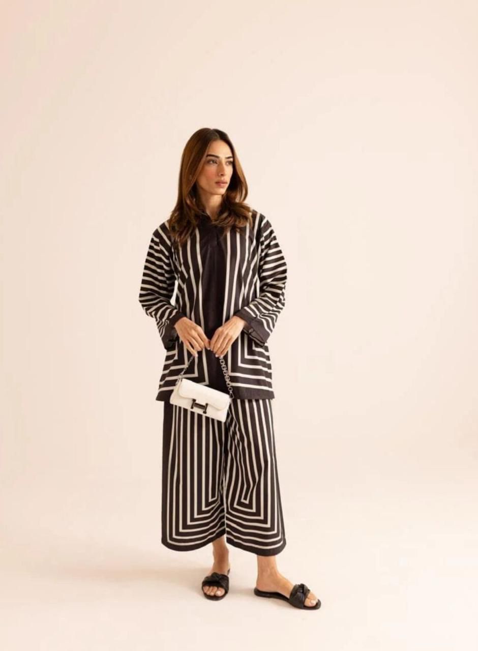 LULUSAR Shamooz Silk Printed 3Piece D-030