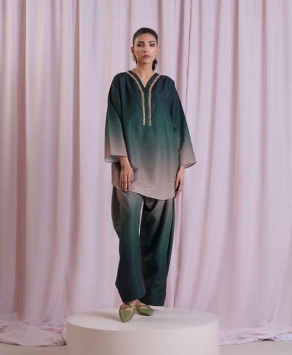 LULUSAR Shamooz Silk Printed 3Piece D-031