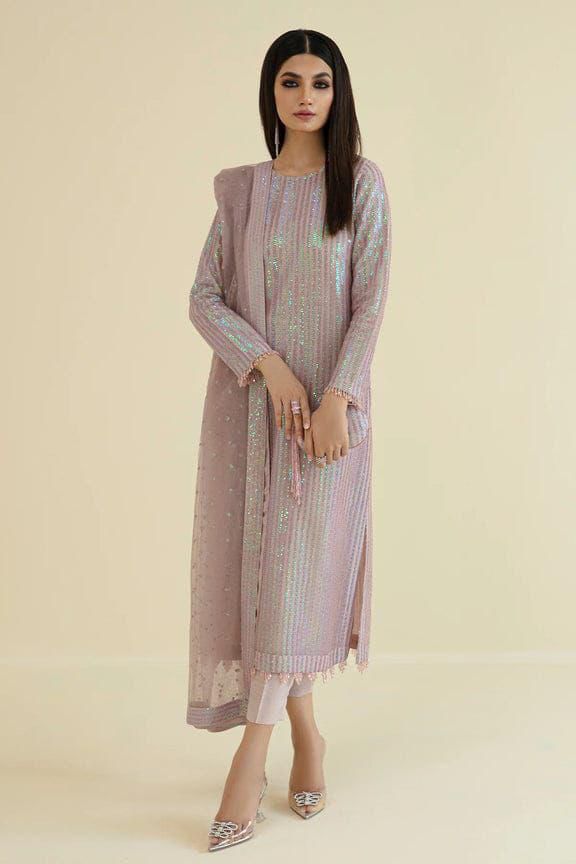 BAROQUE Chiffon EMB Bridal Wear D-010