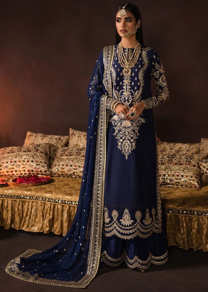 MAYA BY AFROZEH Emb Velvet 3Piece D-001