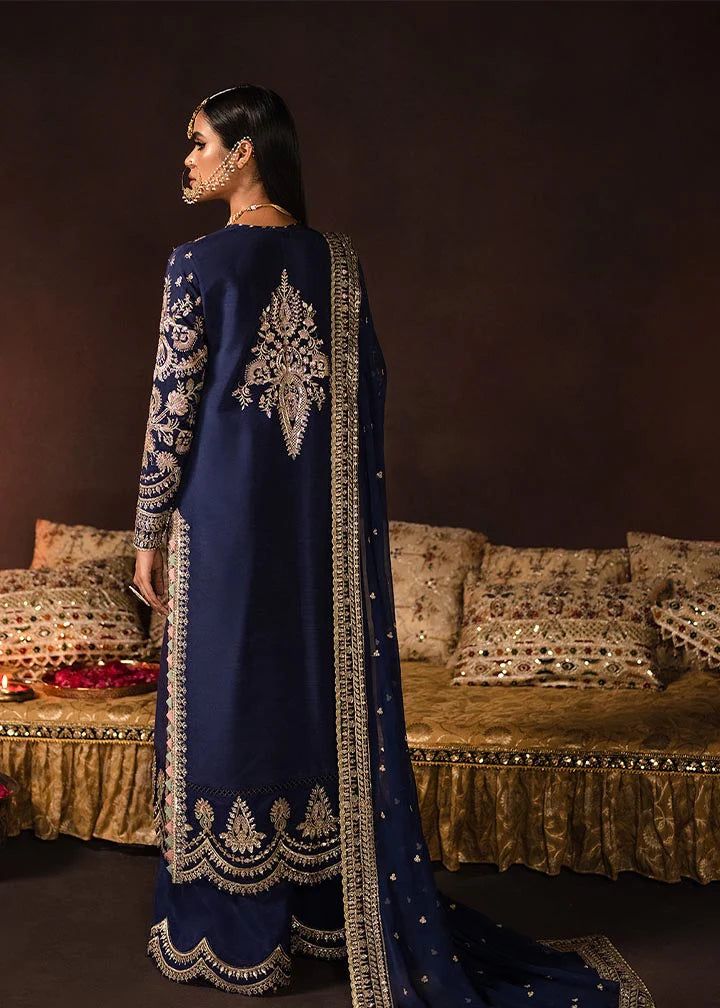 MAYA BY AFROZEH Emb Velvet 3Piece D-001