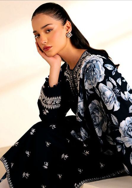 ASLING Dhanak Embroidered Unstitched 3Piece D-013