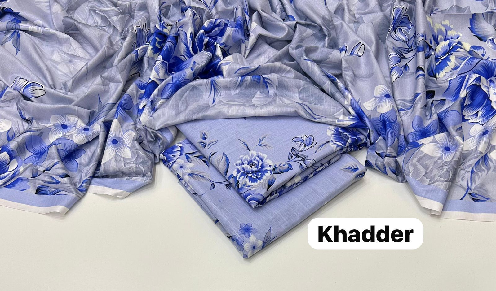 Maria B Printed Unstitched Khaddar 3Piece D-020