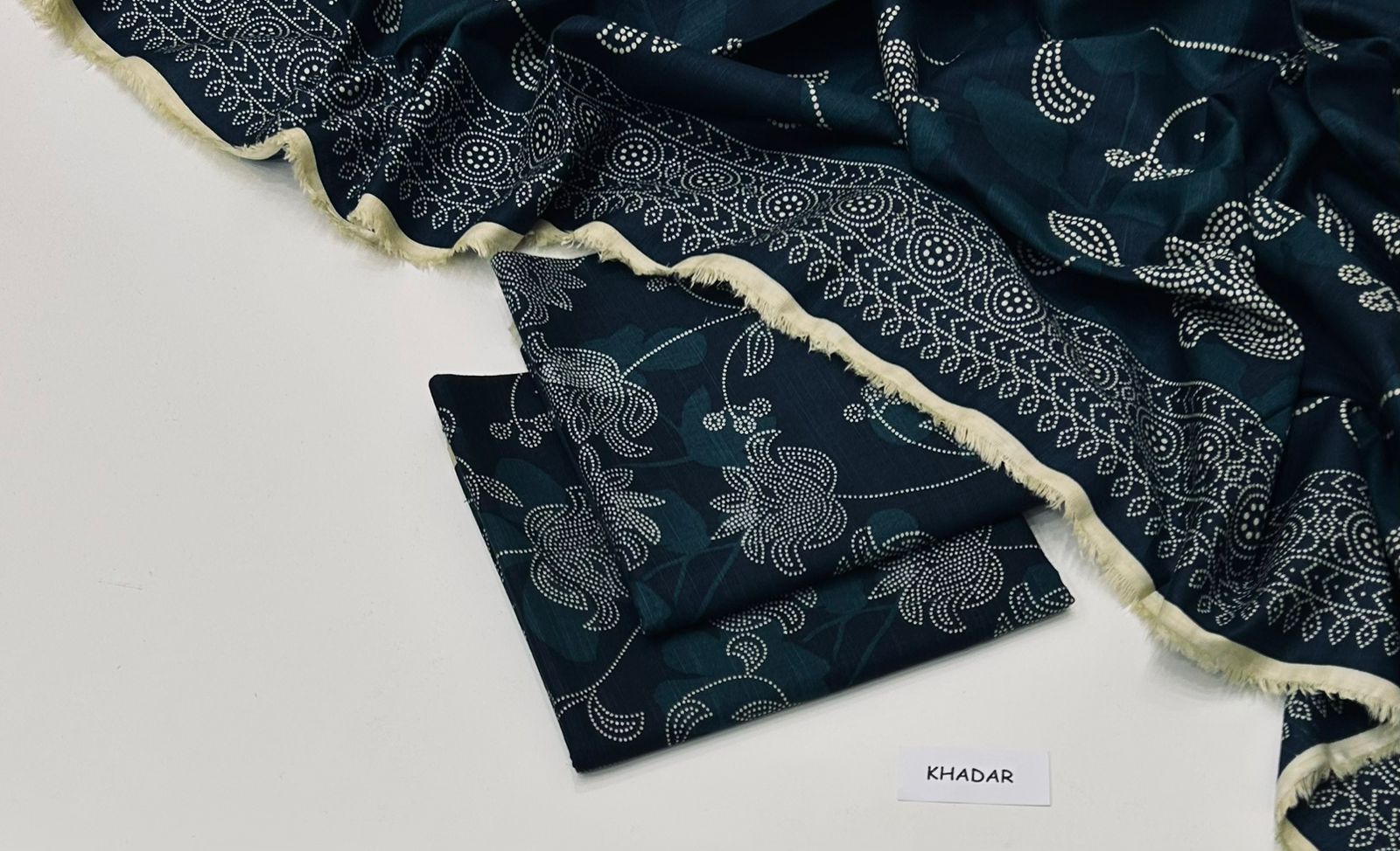Maria B Printed Unstitched Khaddar 3Piece D-029