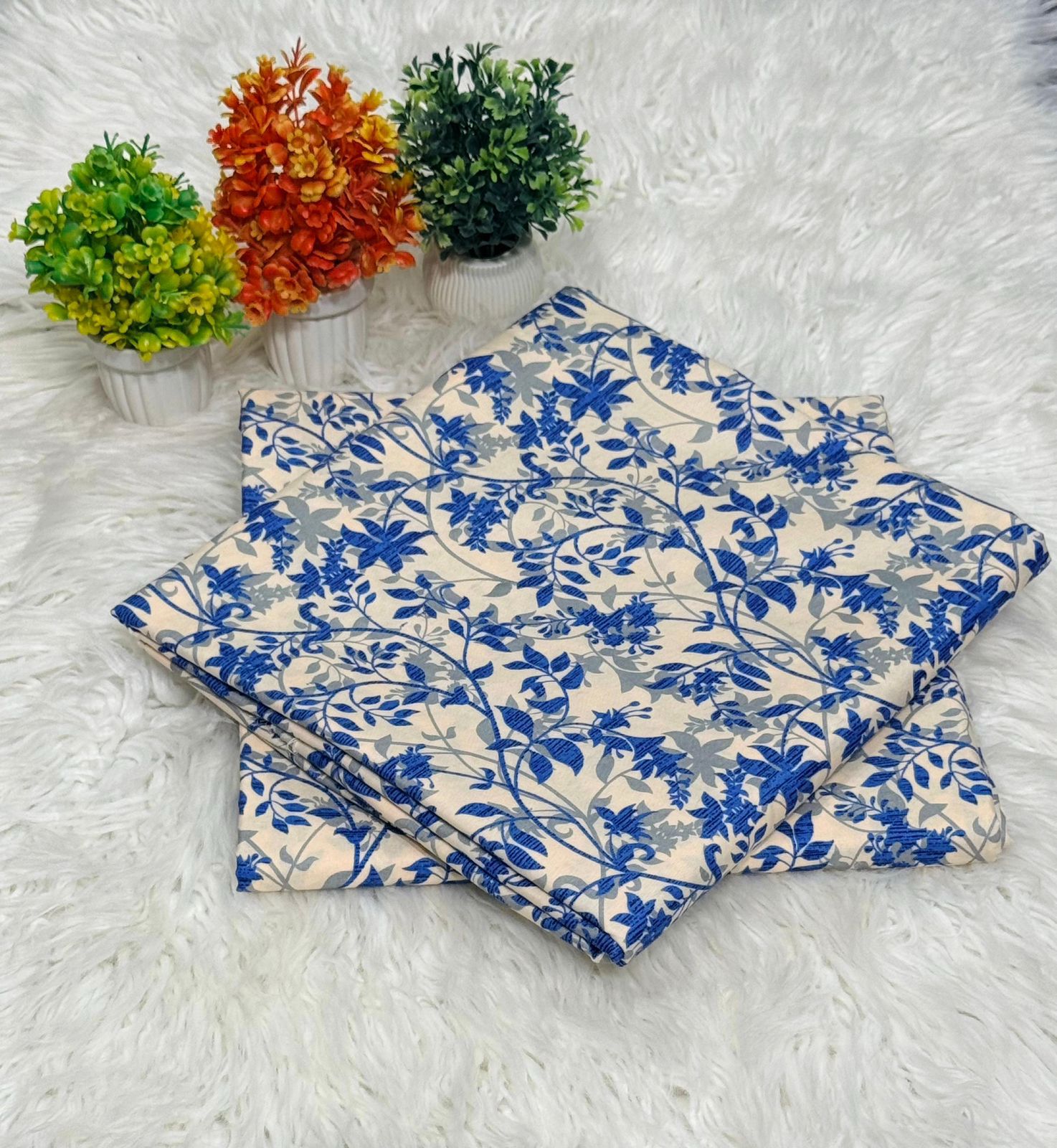 FLORAL PRINTED 2PC D-001