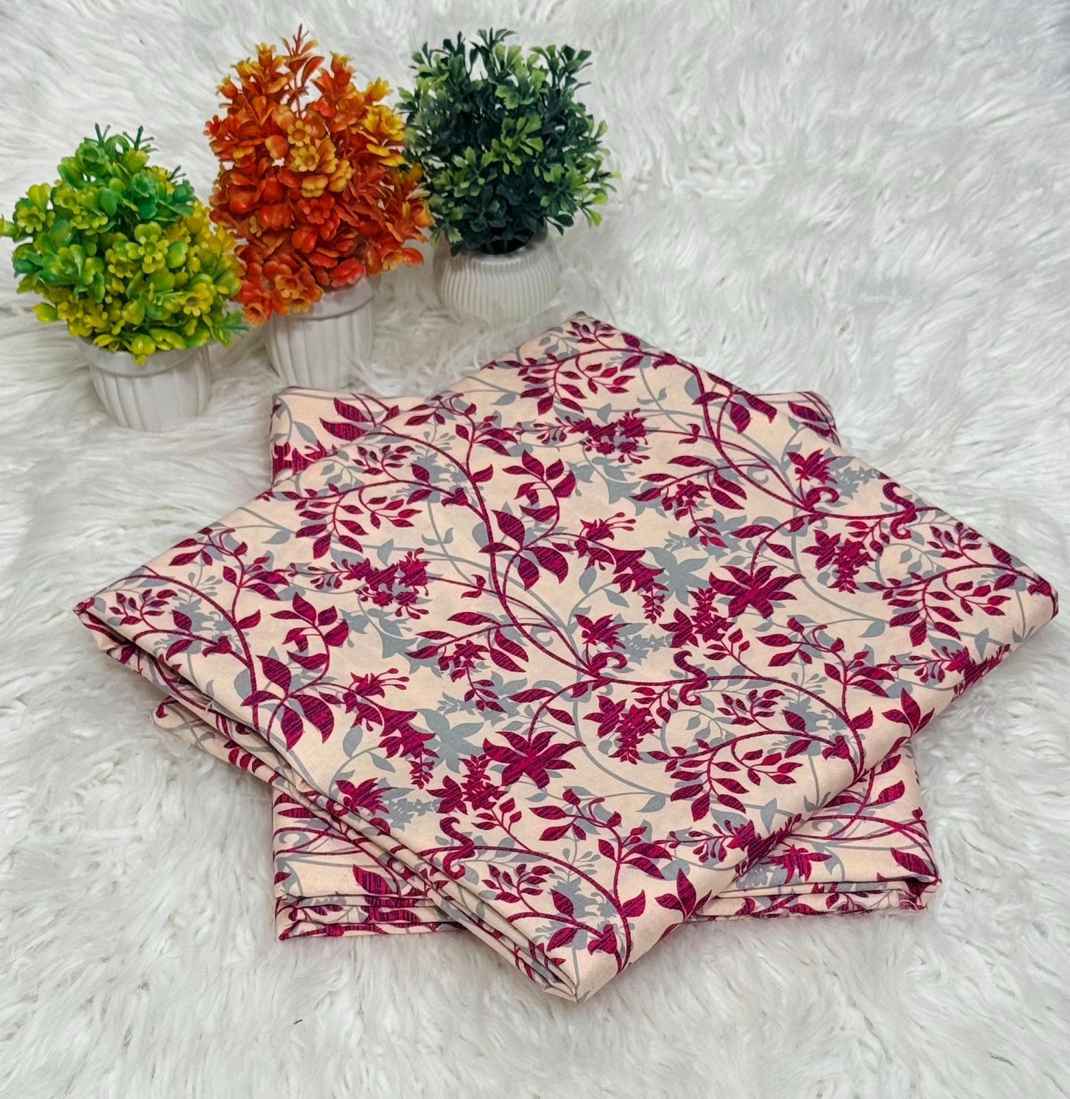 FLORAL PRINTED 2PC D-003