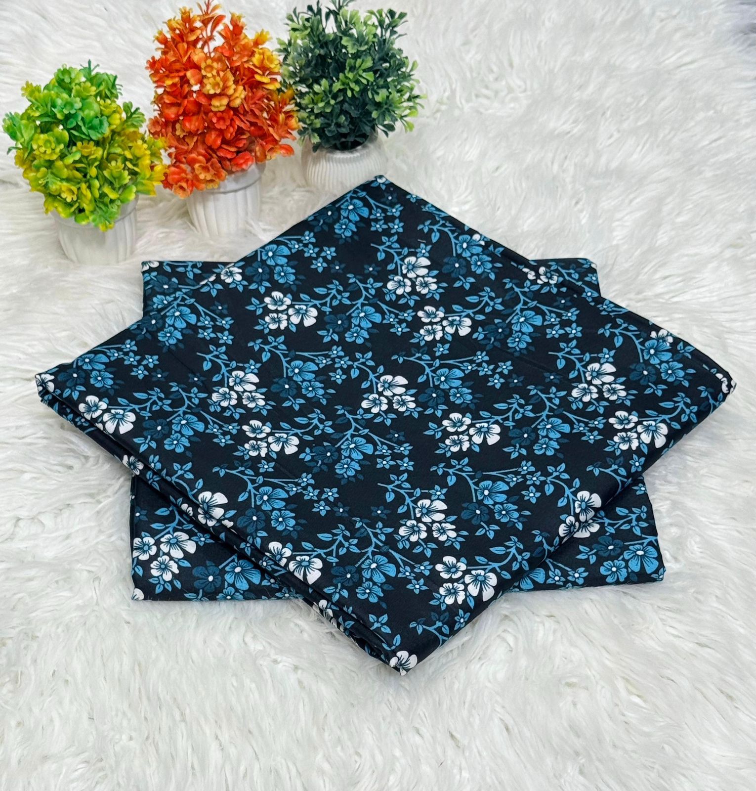 FLORAL PRINTED 2PC D-004
