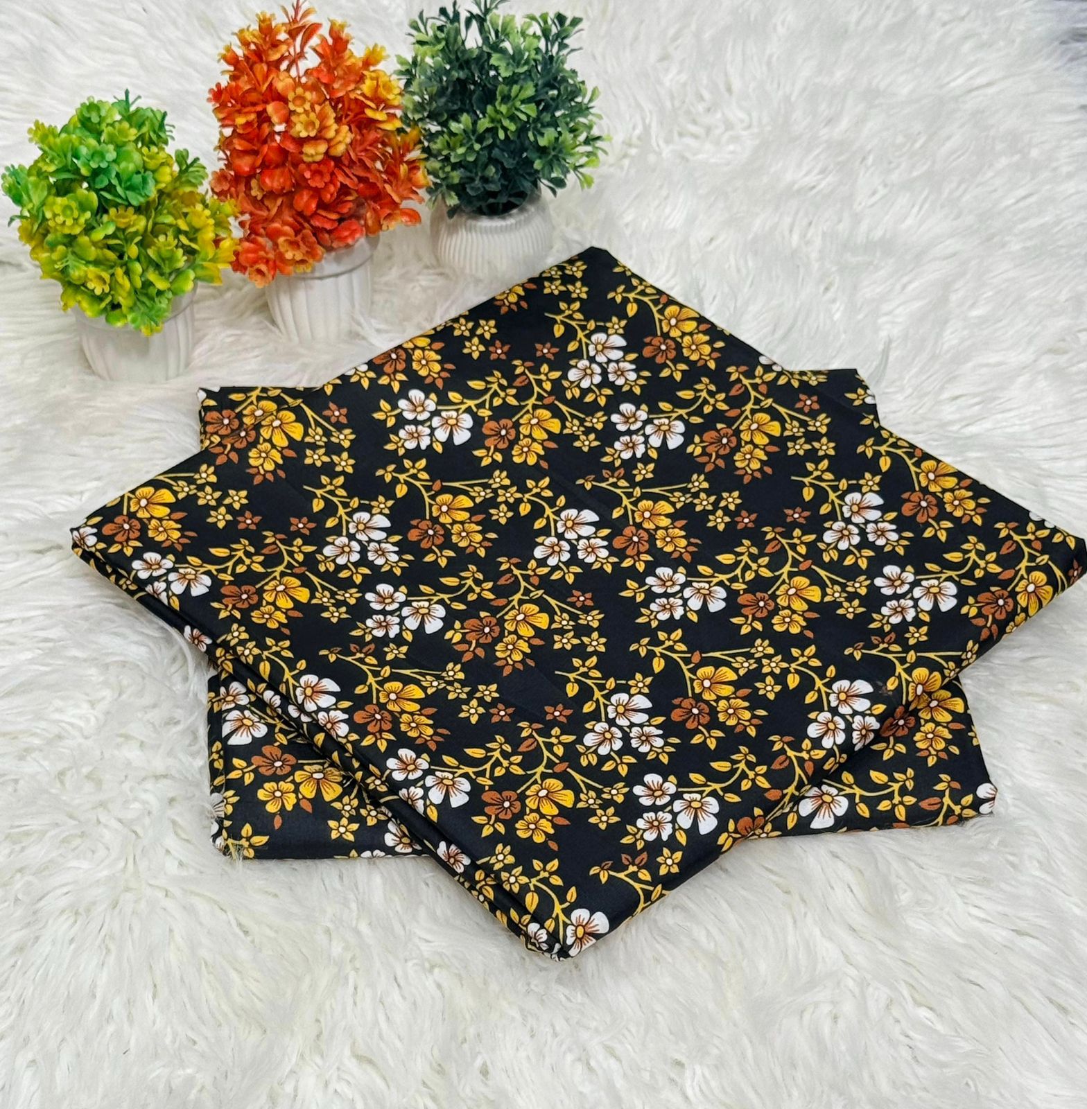 FLORAL PRINTED 2PC D-007