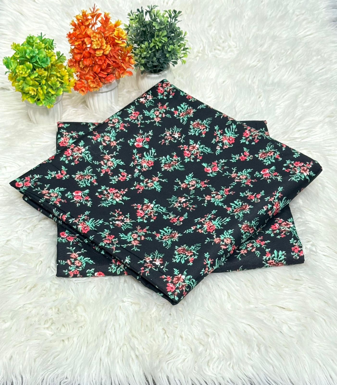 FLORAL PRINTED 2PC D-008