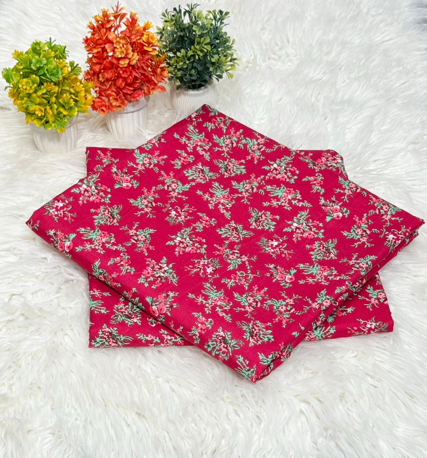 FLORAL PRINTED 2PC D-009