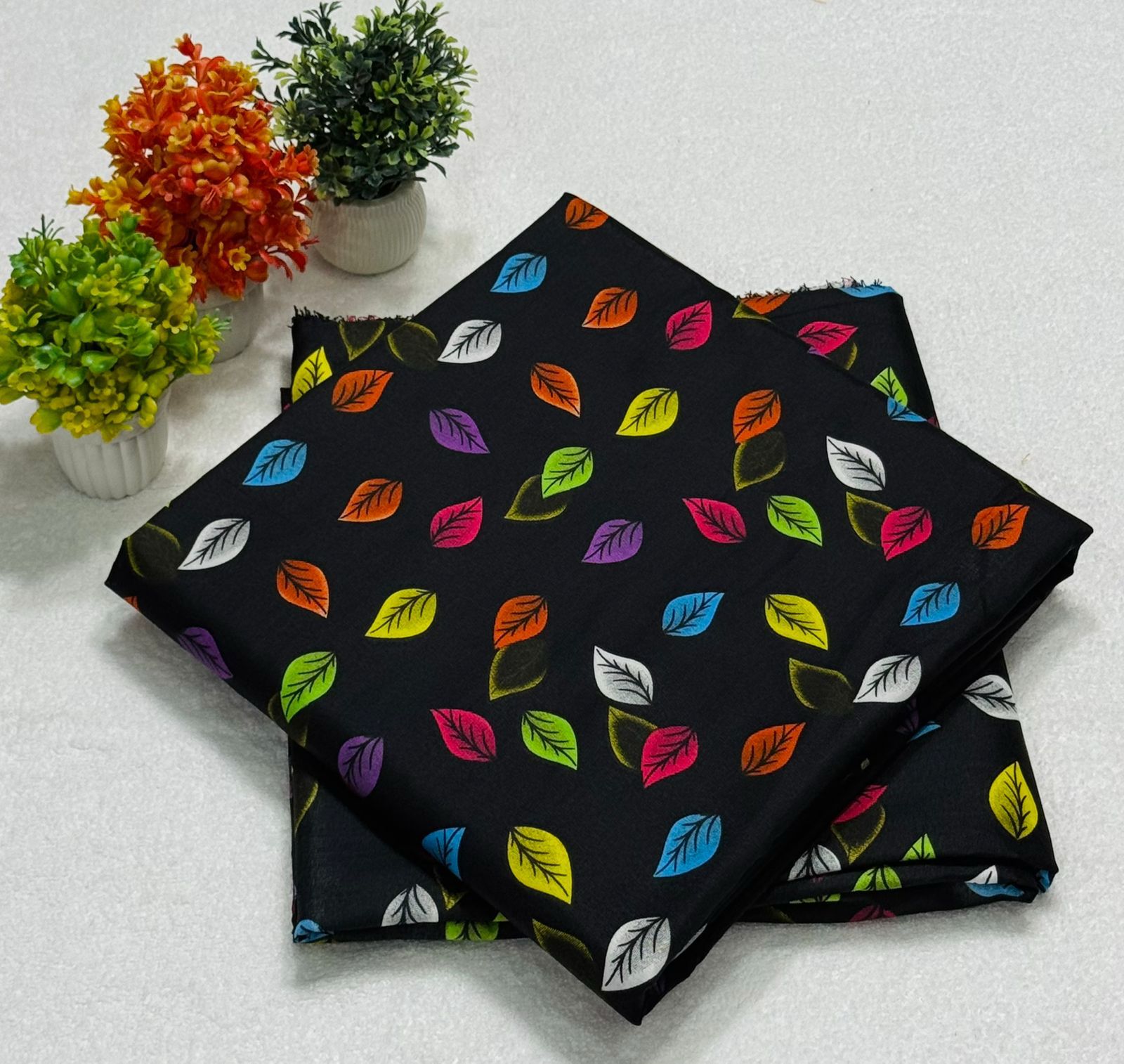 FLORAL PRINTED 2PC D-016