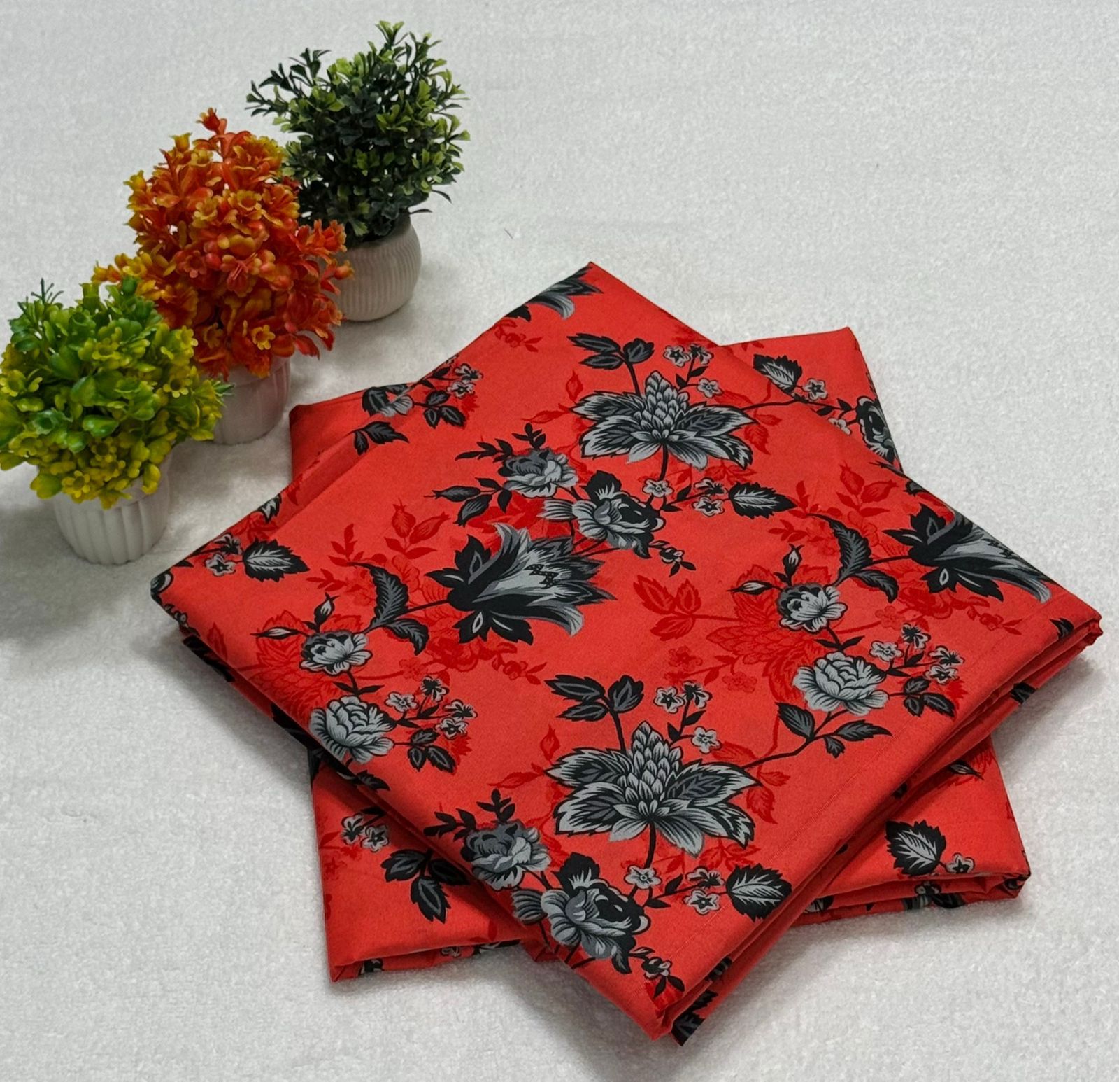 FLORAL PRINTED 2PC D-023