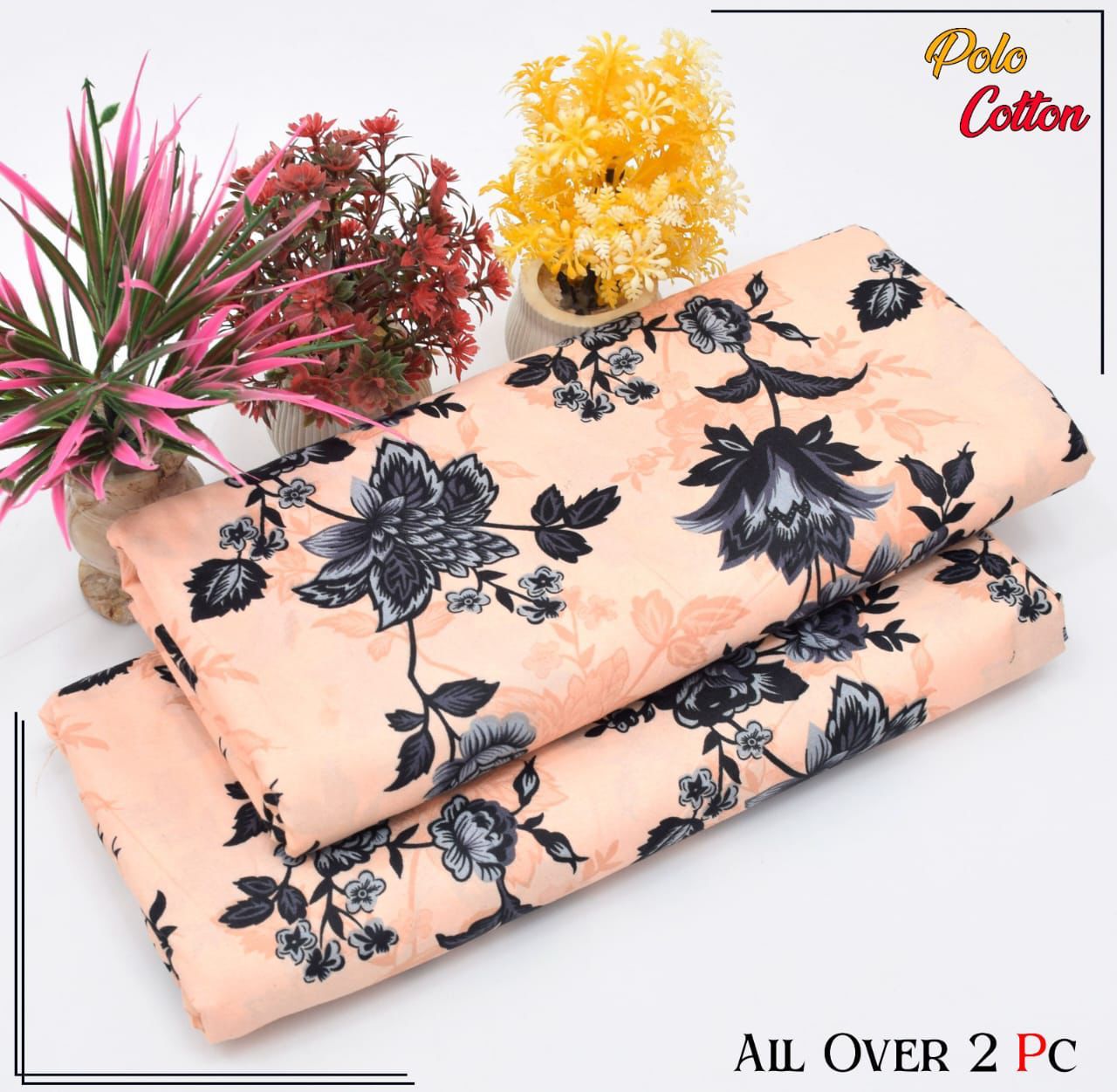 FLORAL PRINTED 2PC D-022