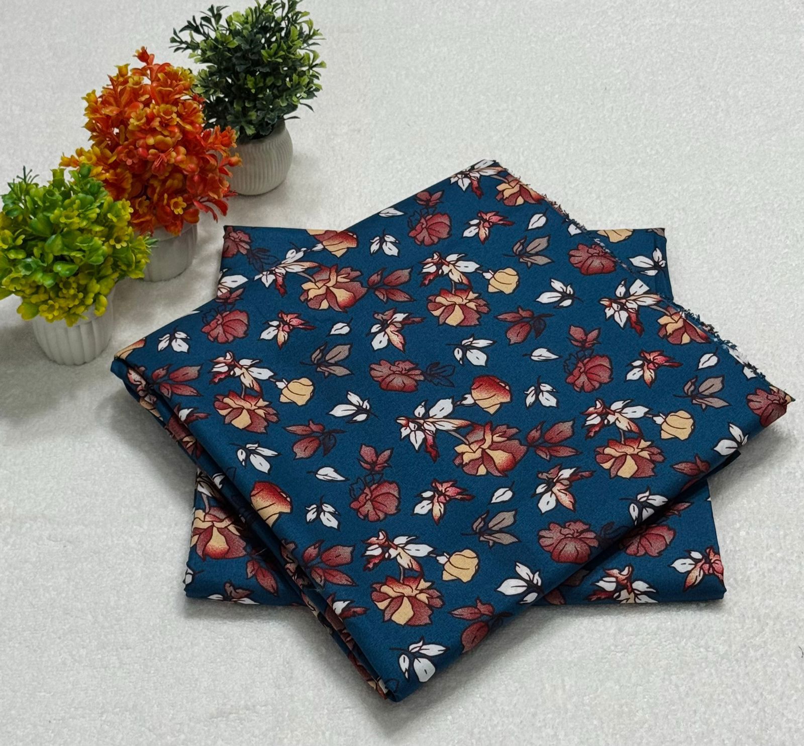 FLORAL PRINTED 2PC D-025