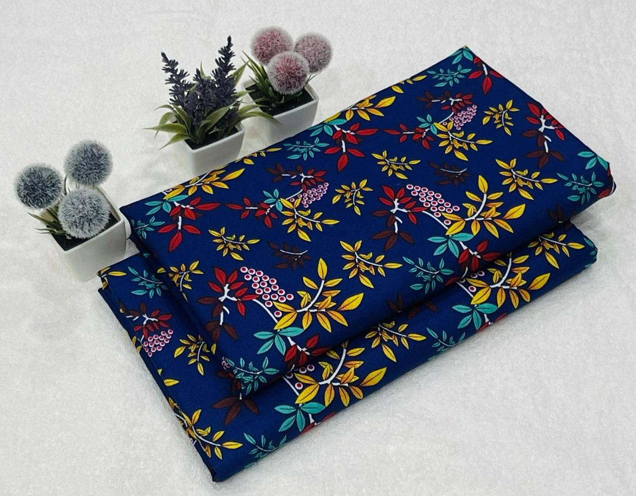 FLORAL PRINTED 2PC D-031