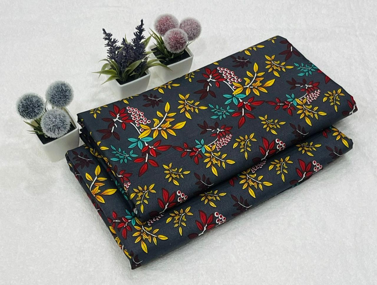 FLORAL PRINTED 2PC D-034