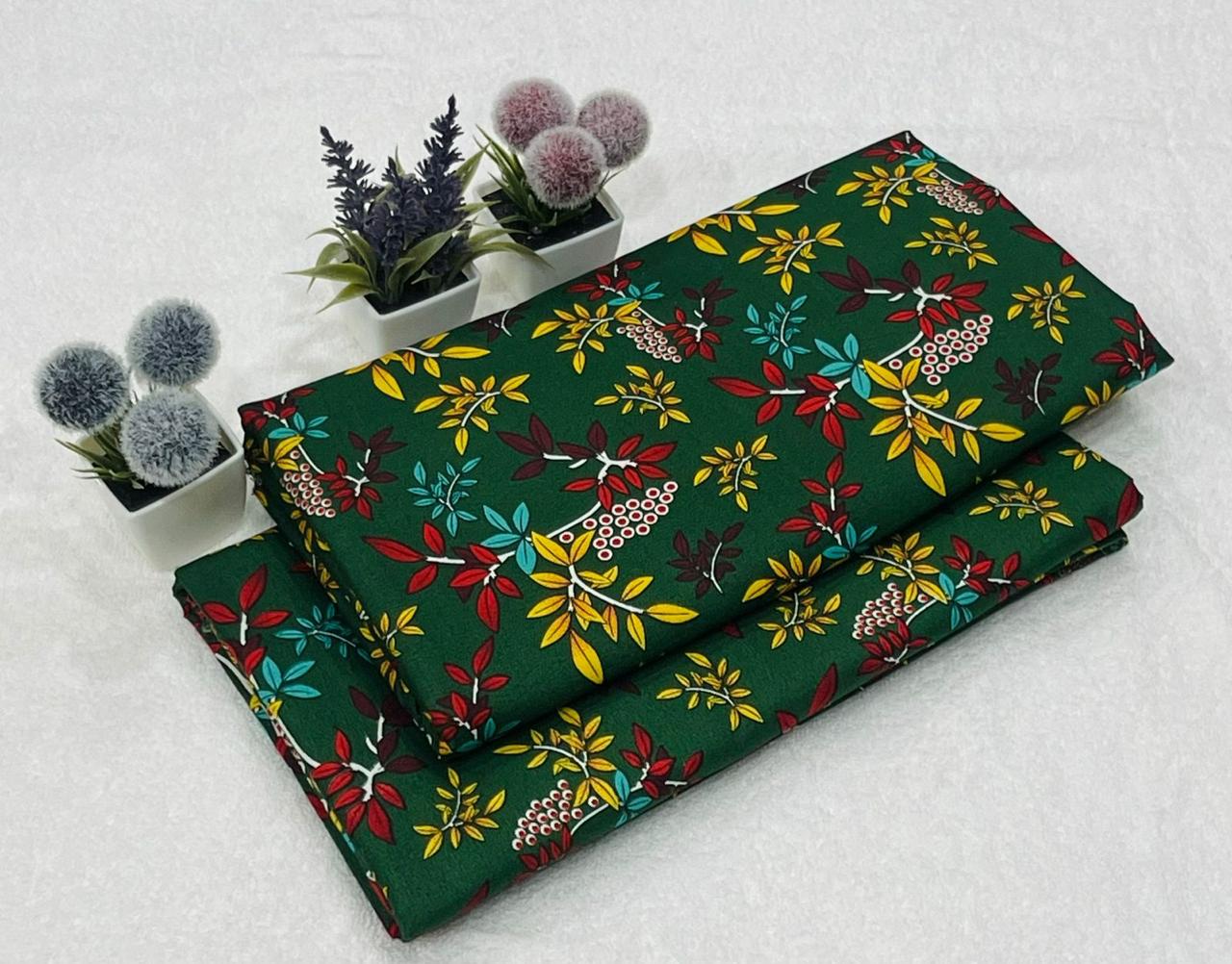 FLORAL PRINTED 2PC D-035