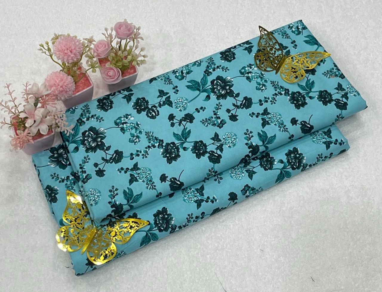 FLORAL PRINTED 2PC D-036