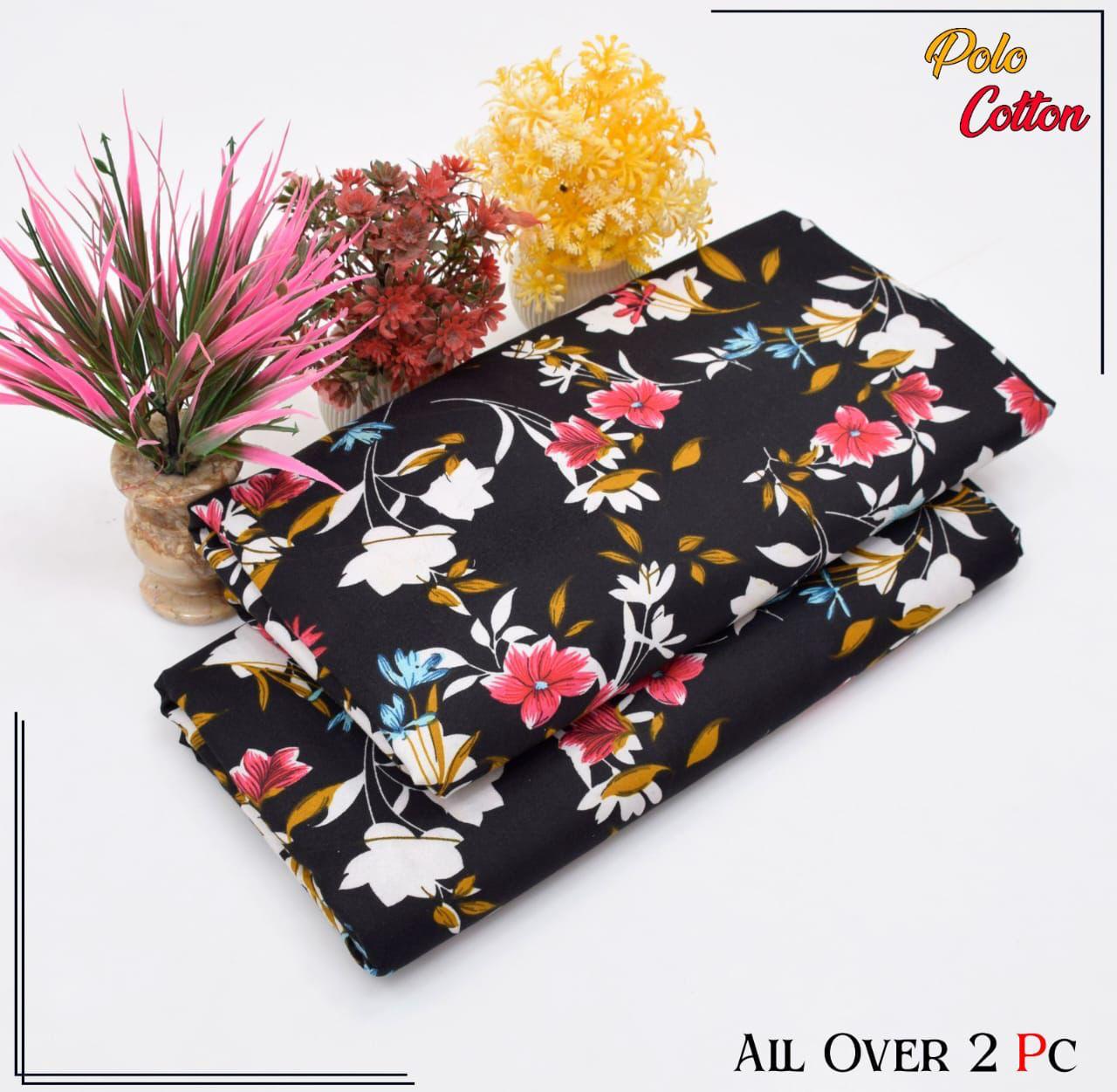 FLORAL PRINTED 2PC D-039