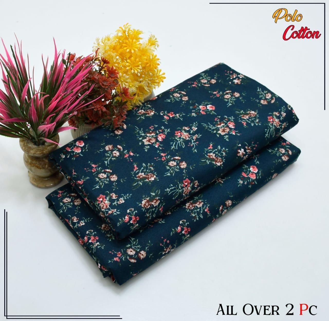 FLORAL PRINTED 2PC D-049