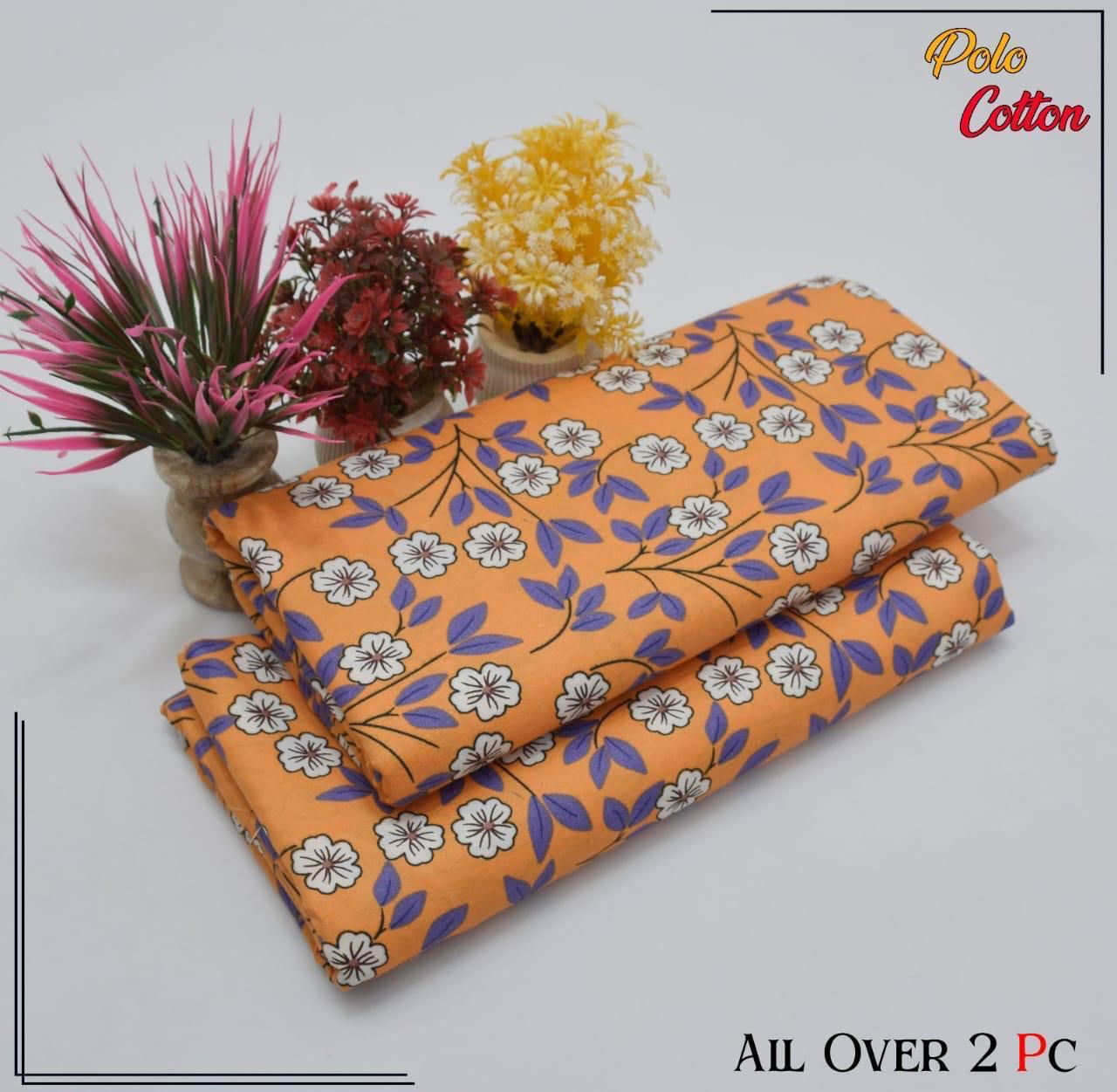 FLORAL PRINTED 2PC D-053