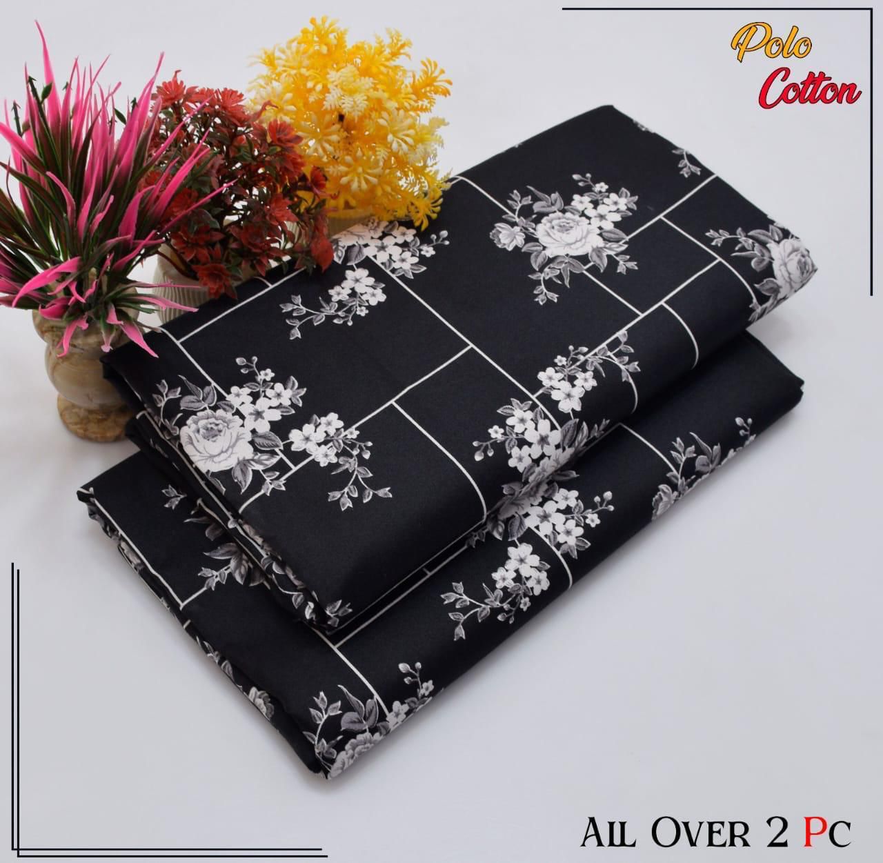 FLORAL PRINTED 2PC D-054