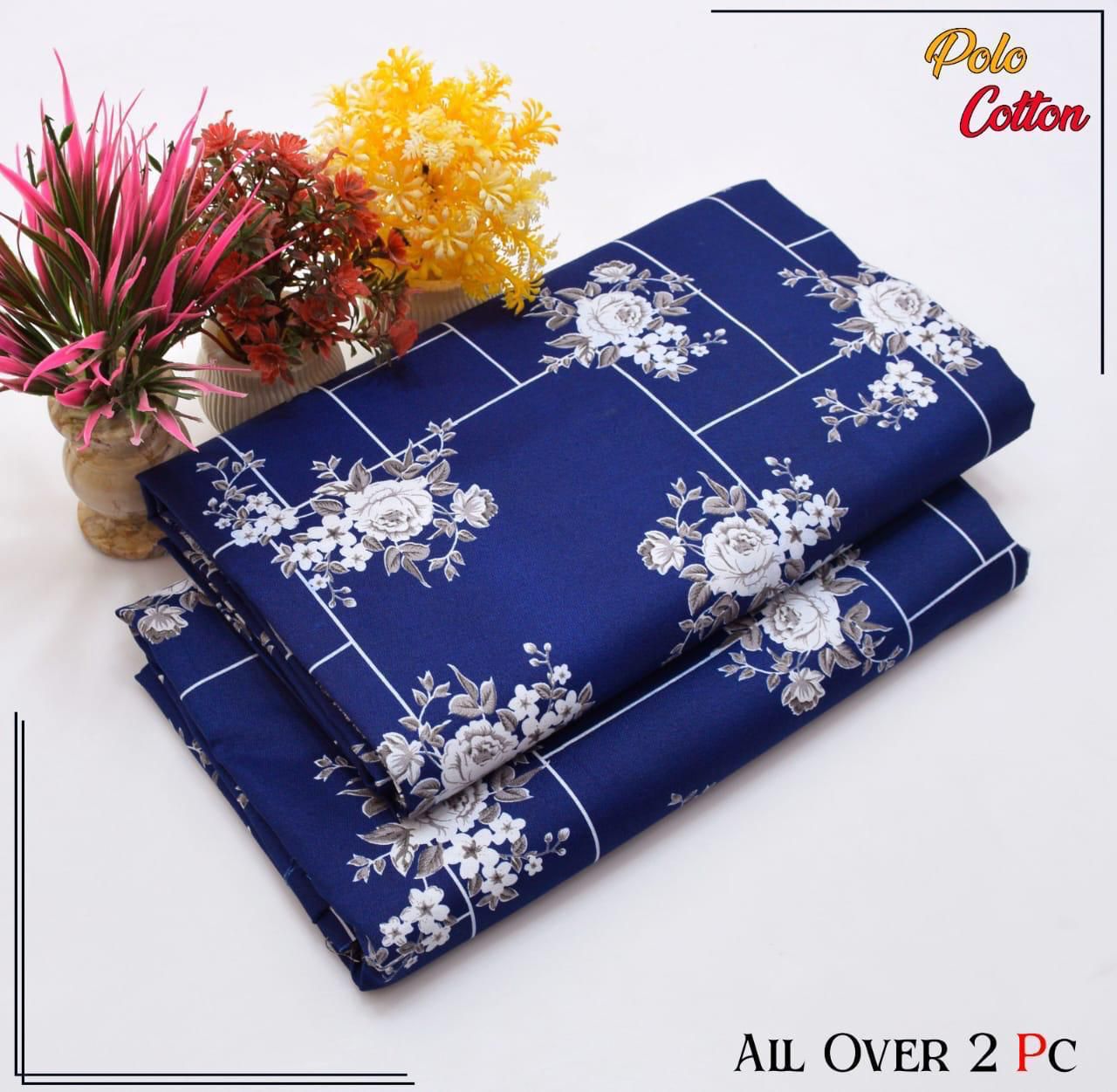 FLORAL PRINTED 2PC D-055
