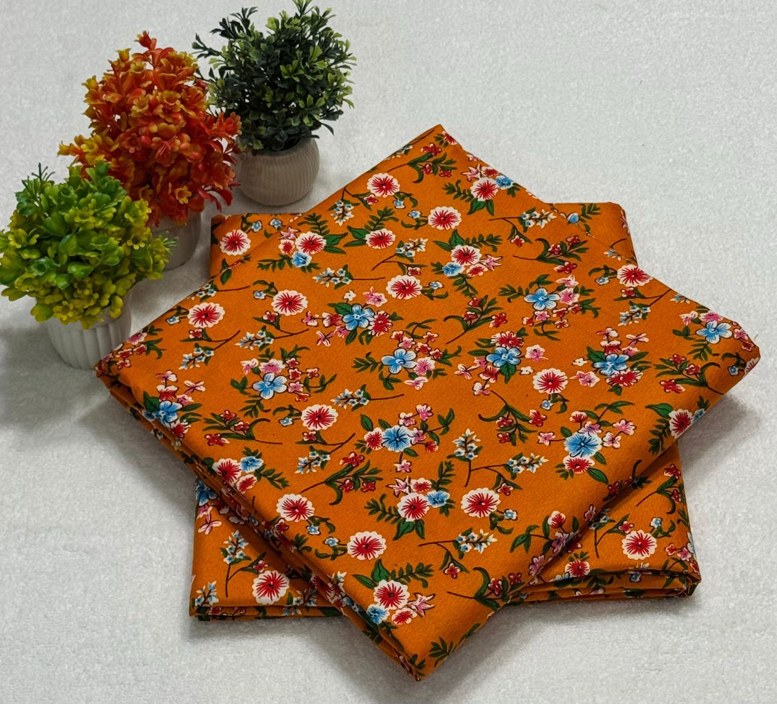 FLORAL PRINTED 2PC D-058