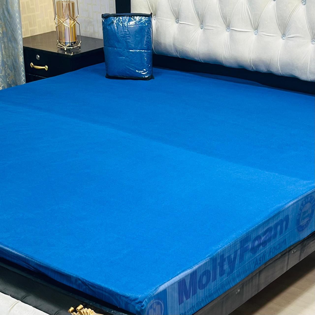 Terry Cotton 100% Waterproof Fitted Style Mattress Protector- D-004