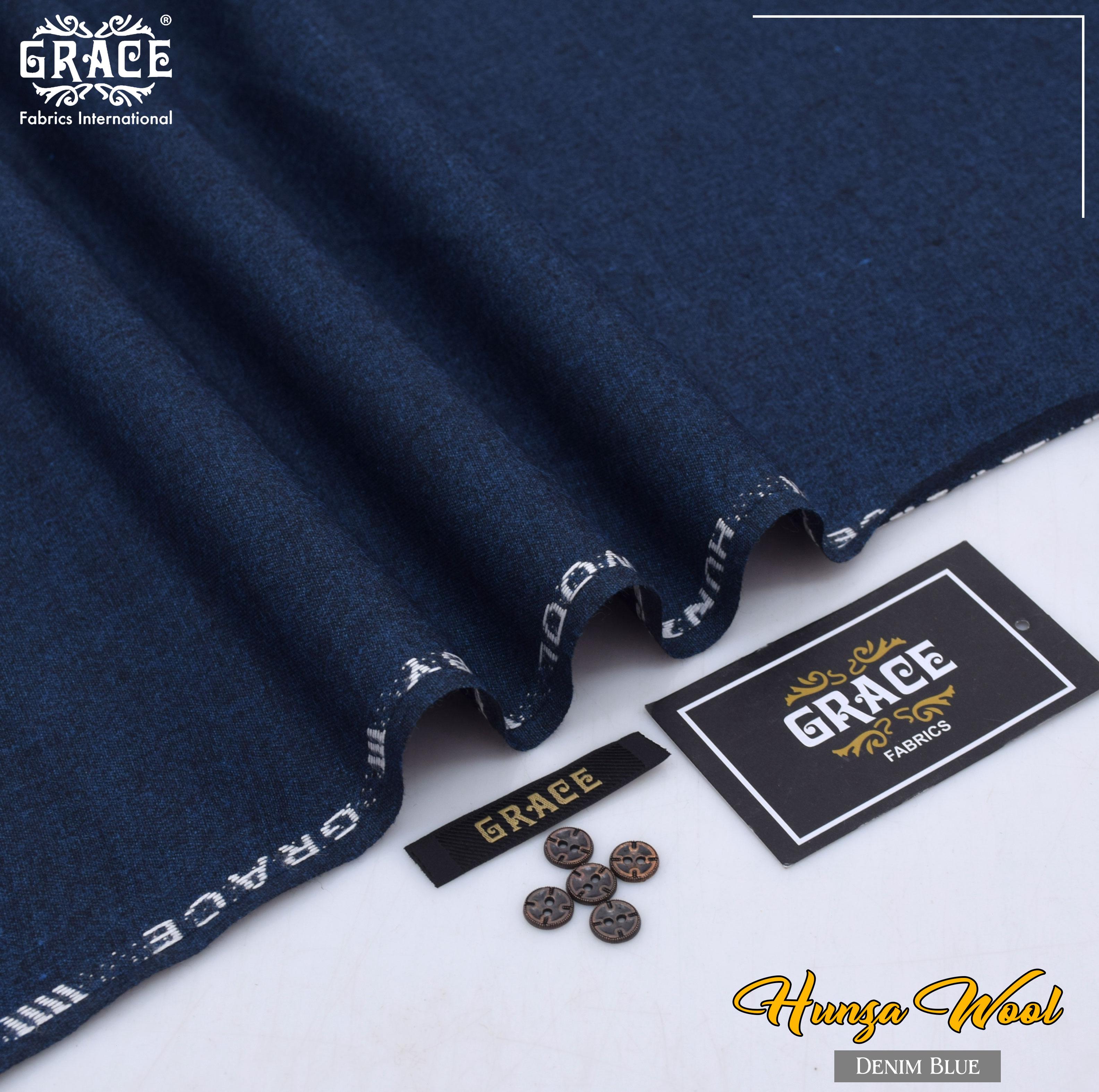 Grace Hunza Wool - Denim Blue