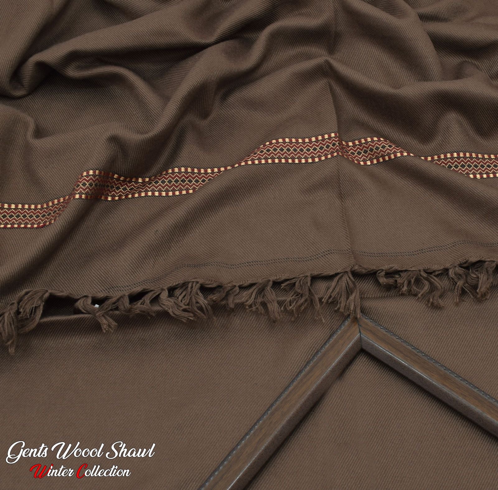 Men's Acrylic Wool Shawl D-001