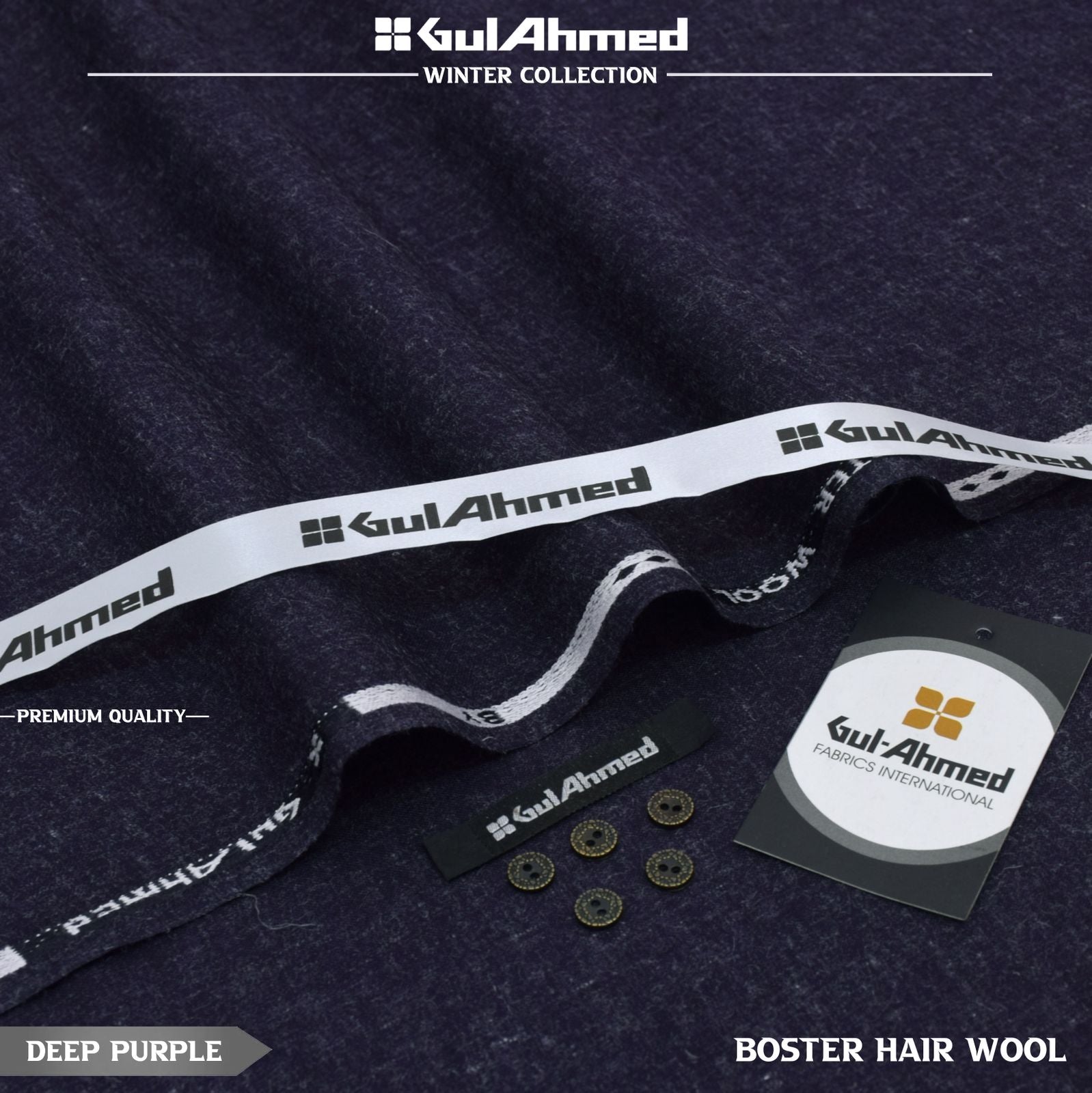 Boster Hair Wool - Deep Purple