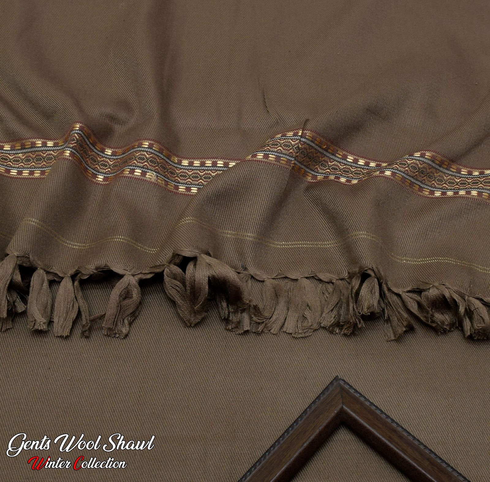 Men's Acrylic Wool Shawl D-007
