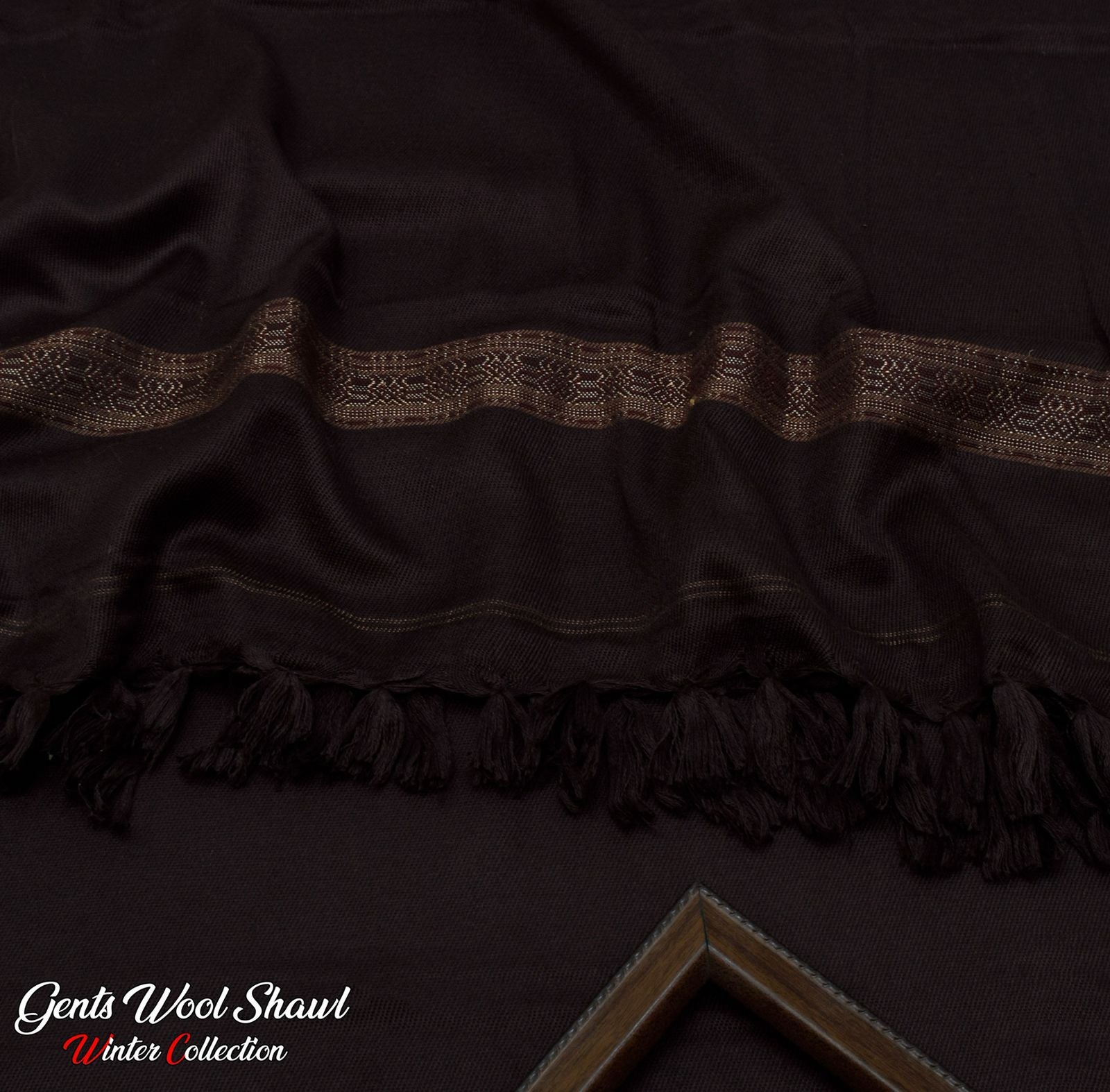 Men's Acrylic Wool Shawl D-005