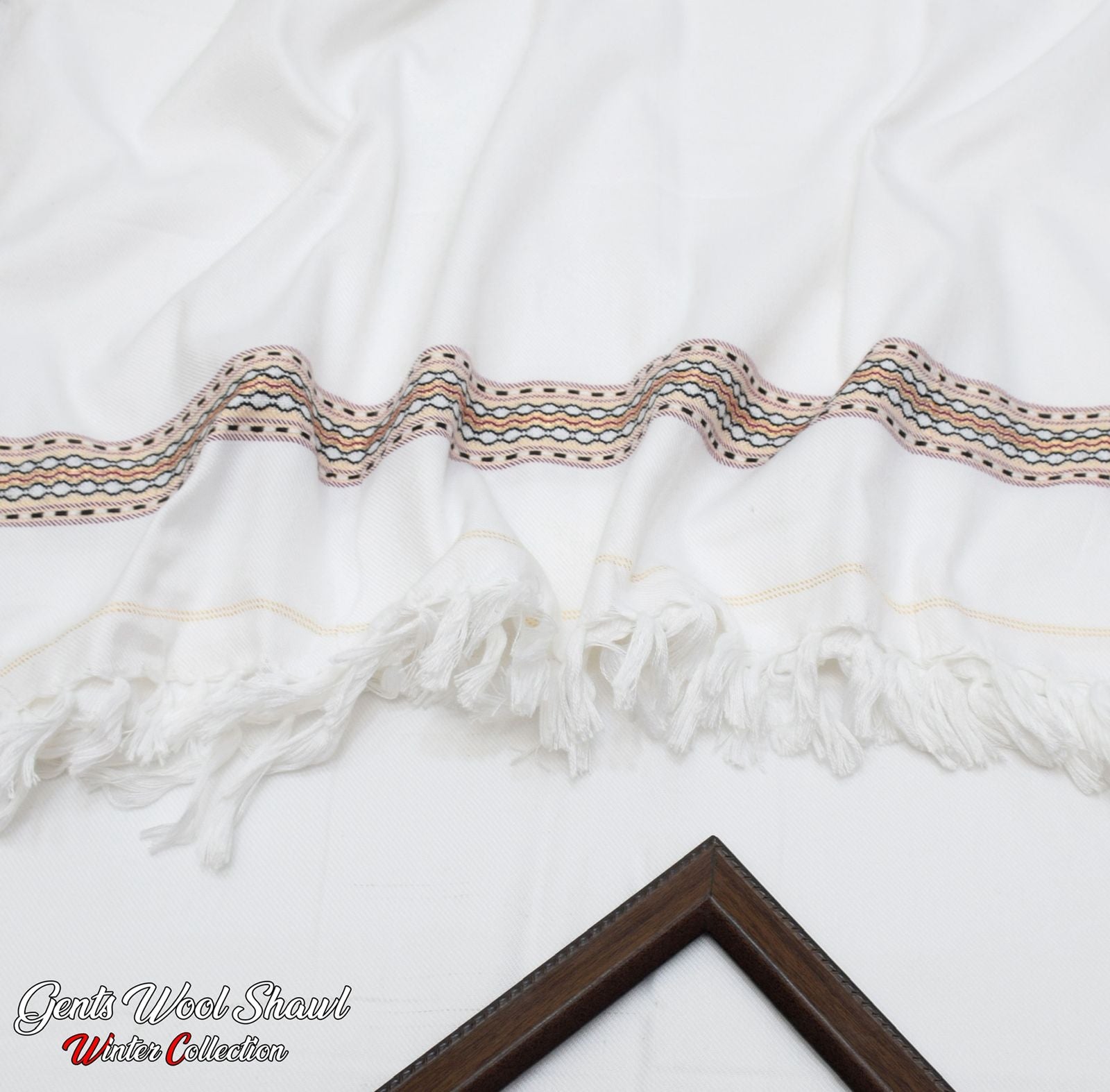 Men's Acrylic Wool Shawl D-003