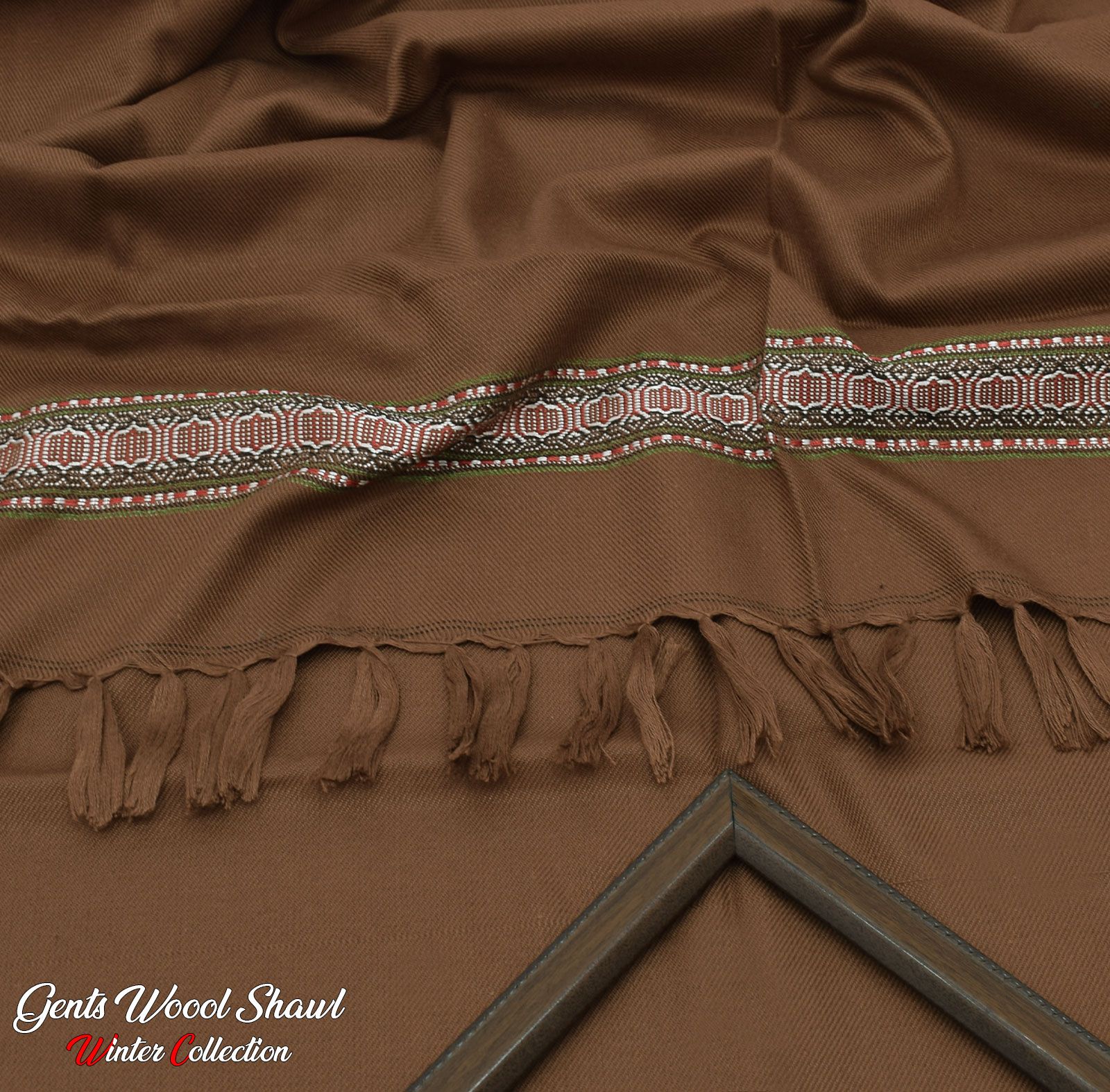 Men's Acrylic Wool Shawl D-012